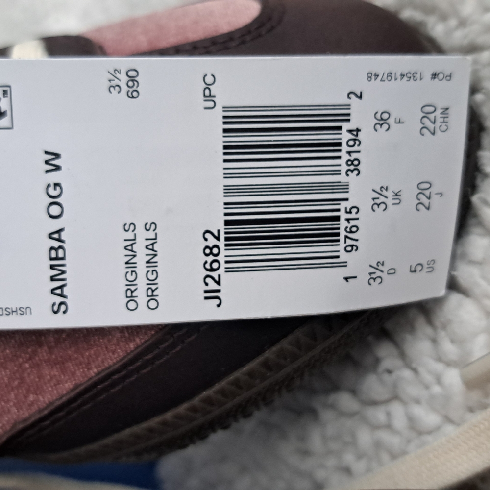 Adidas Samba OG Women's Shoes - Brown and Pink